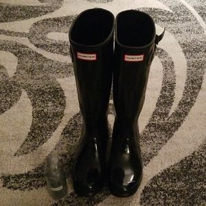 Hunter rain boots & cleaner